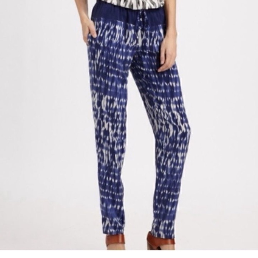 Thakoon Addition | Silk Blue Jogger Style Pants size 2